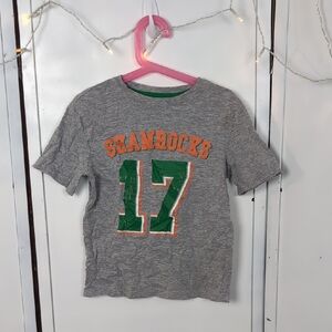 Kids Shamrocks 17 Gray T-Shirt